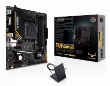 Tarjeta Madre Asus Tuf Gaming A520m-plus Wifi, Socket Am4, 4 Ddr4-sdram, Micro Atx, Wifi, Bluetooth